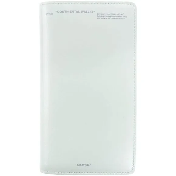 NWT AUTHENTIC Off-White Continental Wallet with Original Tags & Dustbag - Picture 3 of 9